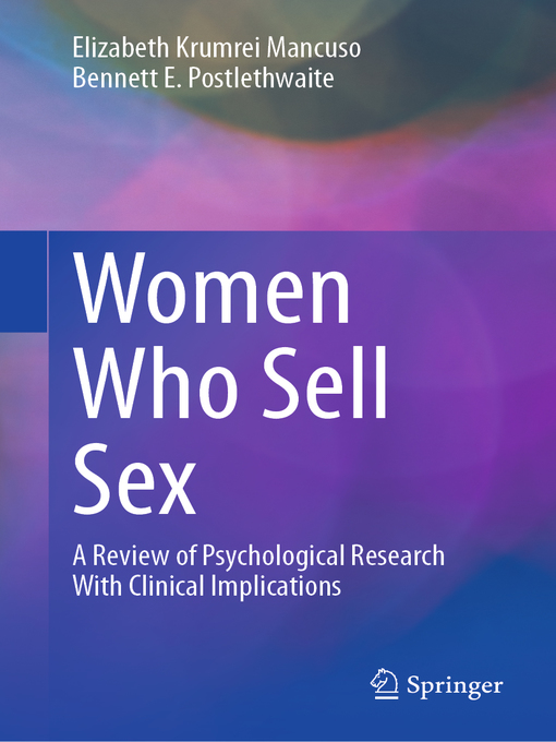 Title details for Women Who Sell Sex by Elizabeth Krumrei Mancuso - Available